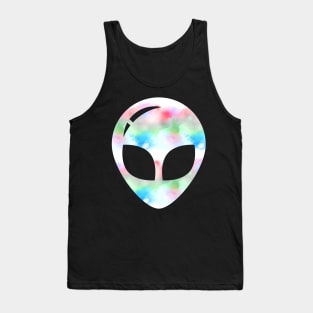 Watercolor Alien Tank Top